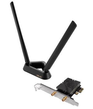 ASUS PCE-BE92BT sov karta s podporou Wi-Fi 7 a Bluetooth ern