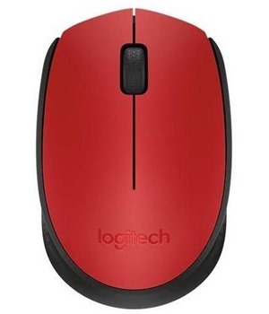 Logitech M171 bezdrtov my erven