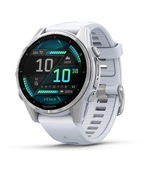 Garmin fenix 8 43mm Silver / Whitestone