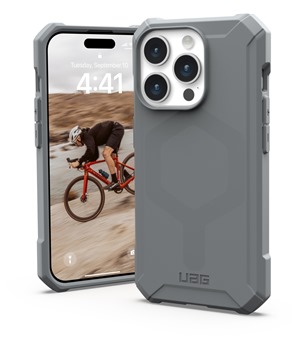 UAG Essential Armor MagSafe odoln zadn kryt pro Apple iPhone 15 Pro stbrn