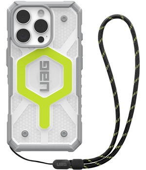 UAG Pathfinder Lanyard odoln zadn kryt s podporou MagSafe a poutkem pro Apple iPhone 16 Pro lut