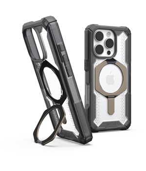 UAG Plasma XTE odoln zadn kryt se stojnkem a MagSafe magnety pro Apple iPhone 16 Pro matn / titanov