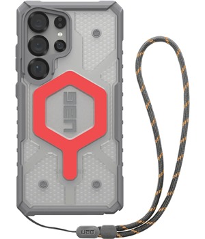 UAG Pathfinder Lanyard odoln zadn kryt s podporou MagSafe a poutkem pro Samsung Galaxy S25 Ultra erven