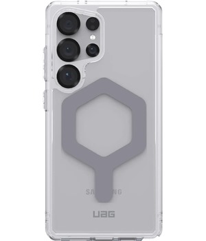 UAG Plyo Pro odoln zadn kryt se zabudovanmi magnety pro Samsung Galaxy S25 Ultra ir / stbrn