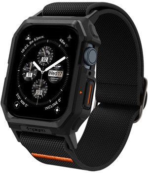 Spigen Lite Fit Pro pouzdro pro Apple Watch 45 / 44mm ern