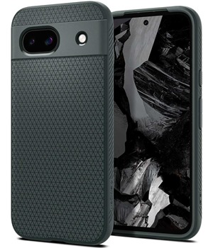 Spigen Liquid Air zadn kryt pro Google Pixel 8a zelen