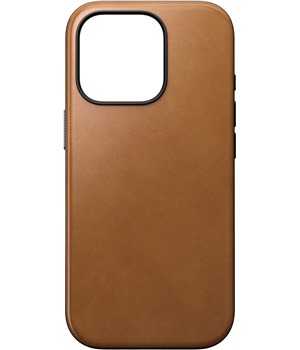 Nomad Modern Leather koen zadn kryt pro Apple iPhone 16 Pro svtle hnd