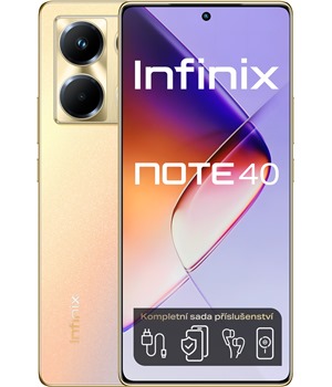 Infinix Note 40 8GB / 256GB Dual SIM Titan Gold - znovn