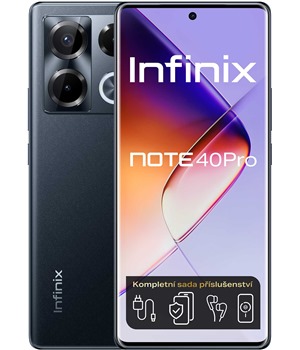 Infinix Note 40 Pro 12GB / 256GB Dual SIM Obsidian Black