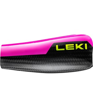 LEKI Forearm Protector Carbon Flex 3.0 Small, carbon structure-neonpink, Small