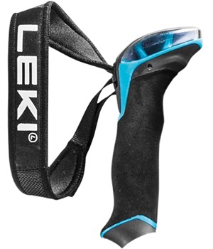 LEKI Aergon Air Foam | Neoprene Strap, petrol-black, 16 mm