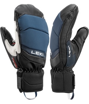 LEKI Griffin Base 3D Mitt, black-marine, 7.0