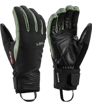 LEKI Sparrow 3D Women, black-dusty green, 6.0