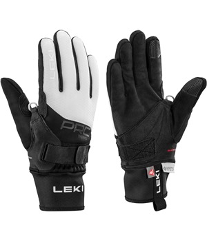 LEKI PRC ThermoPlus Shark Women, black-white , 6.0