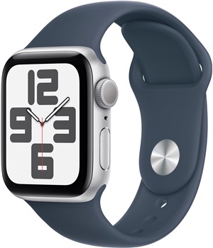 Apple Watch SE 2023 40mm Silver / Storm Blue M / L