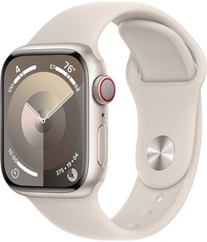 Apple Watch Series9 Cellular 41mm Starlight S / M