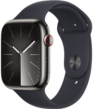 Apple Watch Series9 Cellular 45mm Graphite / Midnight S / M