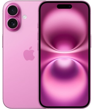 Apple iPhone 16 8GB / 128GB Pink - rozbaleno