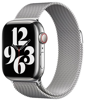 Apple Milanese Loop emnek milnsk tah pro Apple Watch 38 / 40 / 41mm Silver