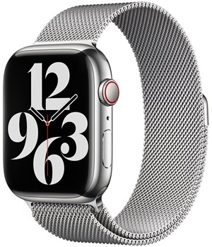 Apple Milanese Loop emnek milnsk tah pro Apple Watch 42 / 44 / 45 / 49mm Silver