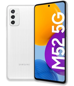 Samsung Galaxy M52 5G 6GB / 128GB Dual SIM White (SM-M526BZWDEUE)