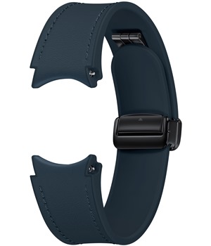 Samsung D-Buckle Hybrid Eco-Leather Band Normal hybridn koen emnek 20mm Quick Release M / L tmav modr (ET-SHR94LNEGEU)