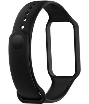 Xiaomi silikonov emnek pro Xiaomi Smart Band 8 Active / Redmi Smart Band 2 ern