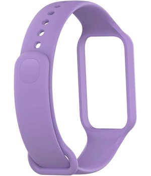 Xiaomi silikonov emnek pro Xiaomi Smart Band 8 Active / Redmi Smart Band 2 fialov