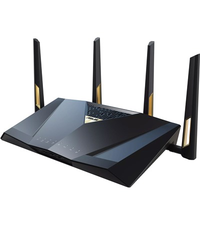 ASUS RT-BE88U router s podporou Wi-Fi 7 ern 4smarts GaN Flex Pro 200W PD / QC nabjeka s prodluovacm adaptrem ,ASUS ROG Sheath velkoplon hern podloka pod my ern / erven ,ASUS TUF Gaming P1 hern podloka pod my ern 