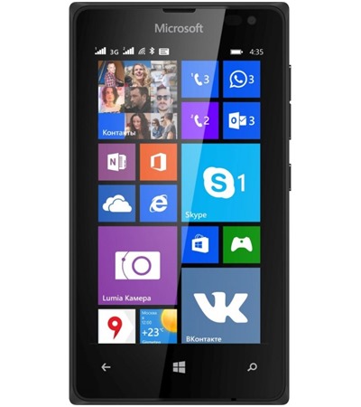 Microsoft Lumia 435 Dual-SIM Black