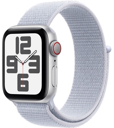 Apple Watch SE 2024 Cellular 40mm Silver + Blue Cloud Sport Loop ASUS TUF Gaming P1 hern podloka pod my ern ,ASUS ROG Scabbard II Medium hern podloka pod my erven / ern 