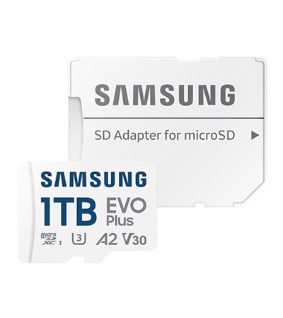 Samsung EVO+ microSDXC 1TB + SD adaptr