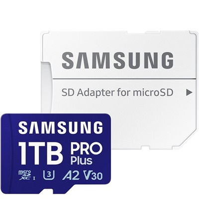 Samsung PRO Plus microSDXC 1TB + SD adaptr (MB-MD1T0SA/EU)