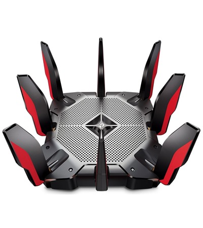 TP-Link Archer AX11000 router s podporou Wi-Fi 6 4smarts GaN Flex Pro 200W PD / QC nabjeka s prodluovacm adaptrem ,ASUS TUF Gaming P1 hern podloka pod my ern ,ASUS ROG Scabbard II Medium hern podloka pod my erven / ern ,Tech-Protect PC6X6 prodluovac kabel 2m 6x zsuvka, 3x USB-A 3x USB-C 