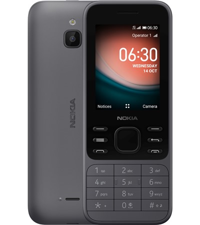 Nokia 6300 4G Dual SIM Charcoal