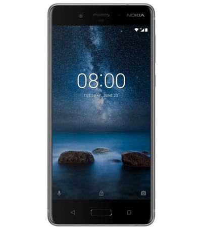 Nokia 8 Silver Steel