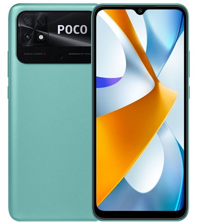 POCO C40 4GB / 64GB Dual SIM Coral Green