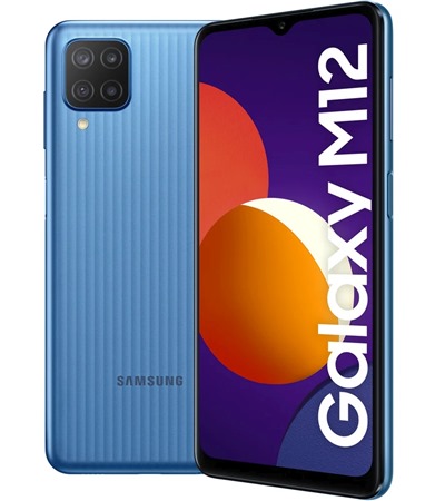 Samsung Galaxy M12 4GB / 64GB Dual SIM Blue (SM-M127FLBVEUE)