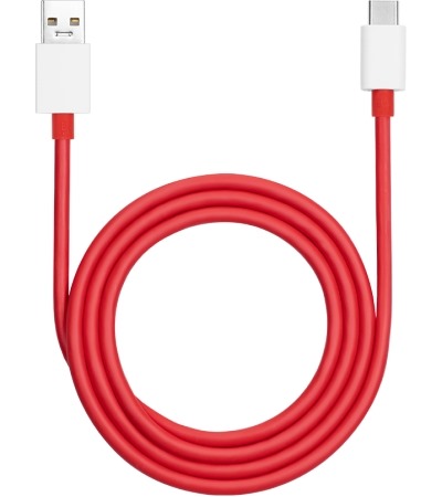 OnePlus SUPERVOOC Charge USB-A / USB-C 100W 1m erven kabel