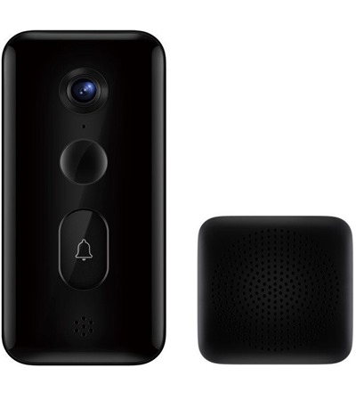 Xiaomi Smart Doorbell 3 domovn zvonek ern 4smarts GaN Flex Pro 200W PD / QC nabjeka s prodluovacm adaptrem ,LDNIO SC10610 prodluovac kabel 2m 10x zsuvka, 5x USB-A, 1x USB-C bl 