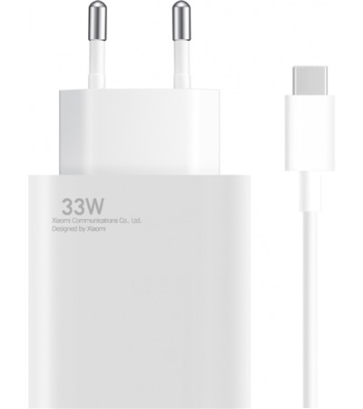 Xiaomi 33W nabjeka s USB-C kabelem bl 4smarts GaN Flex Pro 200W PD / QC nabjeka s prodluovacm adaptrem ,LDNIO SC10610 prodluovac kabel 2m 10x zsuvka, 5x USB-A, 1x USB-C bl 