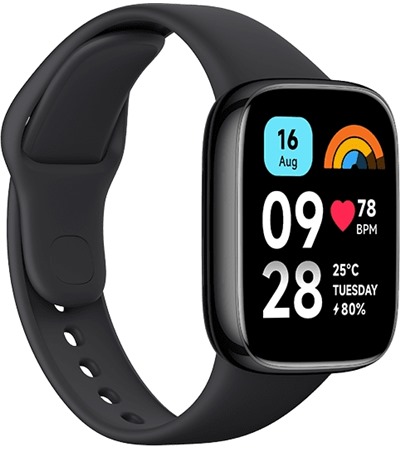 Redmi Watch 3 Active chytr hodinky ern Sleva 15% na organizr kabel  ,SLEVA na nabjec kabel 15% 