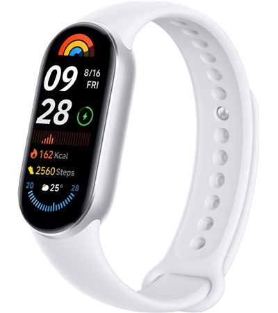 Xiaomi Smart Band 9 Midnight Black SLEVA na nabjec kabel 25% ,ZDARMA CELLFISH silikonov emnek pro Xiaomi Smart Band 8/9 ern 