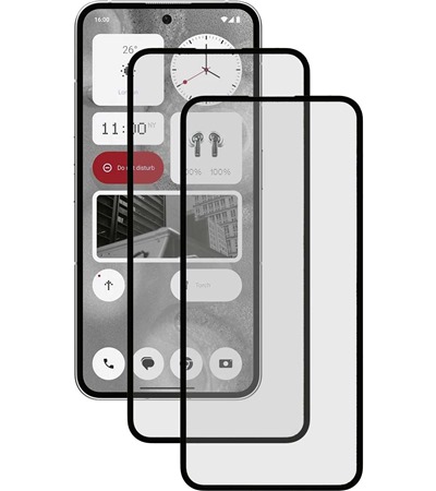 CELLFISH DUO 5D tvrzen sklo pro Nothing Phone (2) Full-Frame ern 2ks
