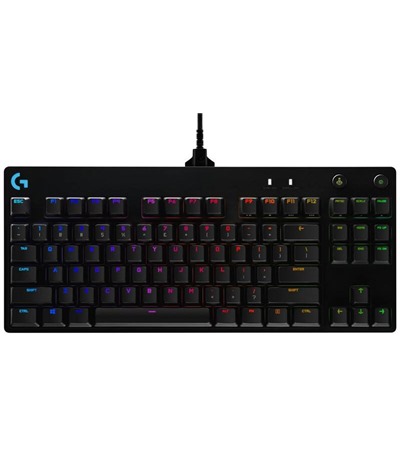 Logitech G PRO US mechanick hern klvesnice ern TB Clean stlaen vzduch 600ml ,ASUS TUF Gaming P1 hern podloka pod my ern ,ASUS ROG Scabbard II Medium hern podloka pod my erven / ern 