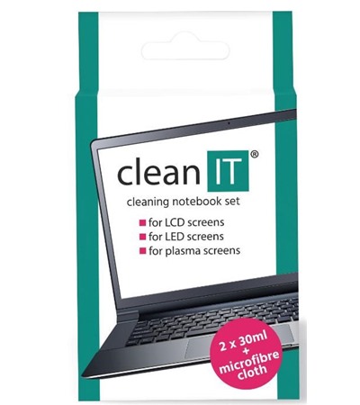 CLEAN IT istic roztok na notebooky s utrkou 2x30ml ASUS TUF Gaming P1 hern podloka pod my ern ,ASUS ROG Scabbard II Medium hern podloka pod my erven / ern 