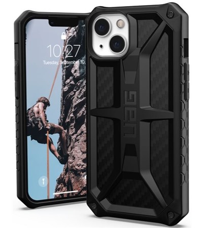 UAG Monarch odoln zadn kryt pro Apple iPhone 13 ern ASUS TUF Gaming P1 hern podloka pod my ern ,ASUS ROG Scabbard II Medium hern podloka pod my erven / ern 