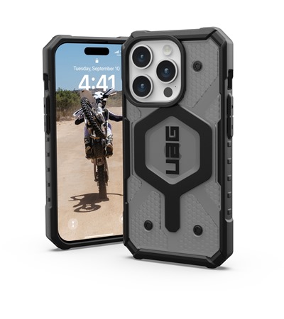 UAG Pathfinder MagSafe odoln zadn kryt pro Apple iPhone 15 Pro ed ASUS TUF Gaming P1 hern podloka pod my ern ,ASUS ROG Scabbard II Medium hern podloka pod my erven / ern 