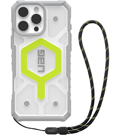 UAG Pathfinder Lanyard odoln zadn kryt s podporou MagSafe a poutkem pro Apple iPhone 16 Pro Max lut