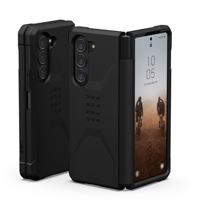 UAG Civilian odoln zadn kryt pro Samsung Galaxy Z Fold5 ern ASUS TUF Gaming P1 hern podloka pod my ern ,ASUS ROG Scabbard II Medium hern podloka pod my erven / ern 